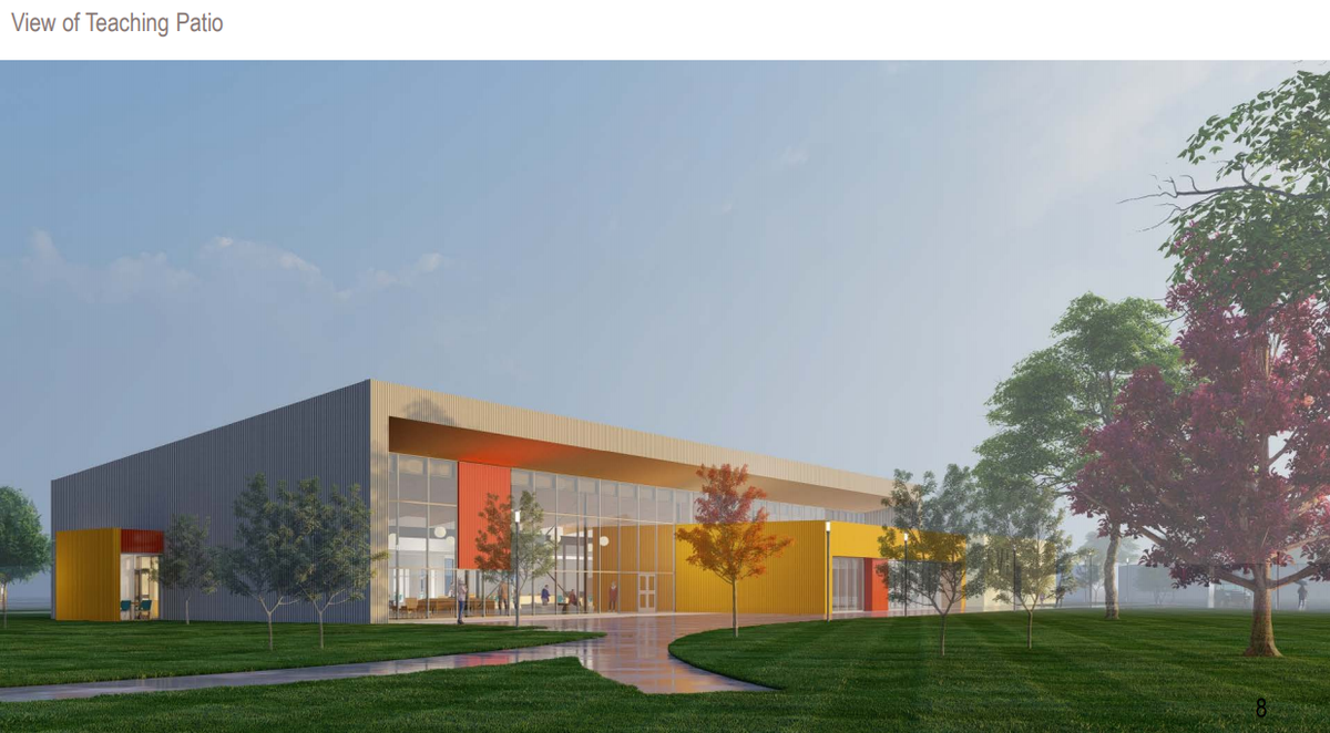 The new Spokane Valley library, shown here conceptually, is in the design stage.  (SCREENSHOT FROM SPOKANE VALLEY CITY COUNCIL AGENDA)