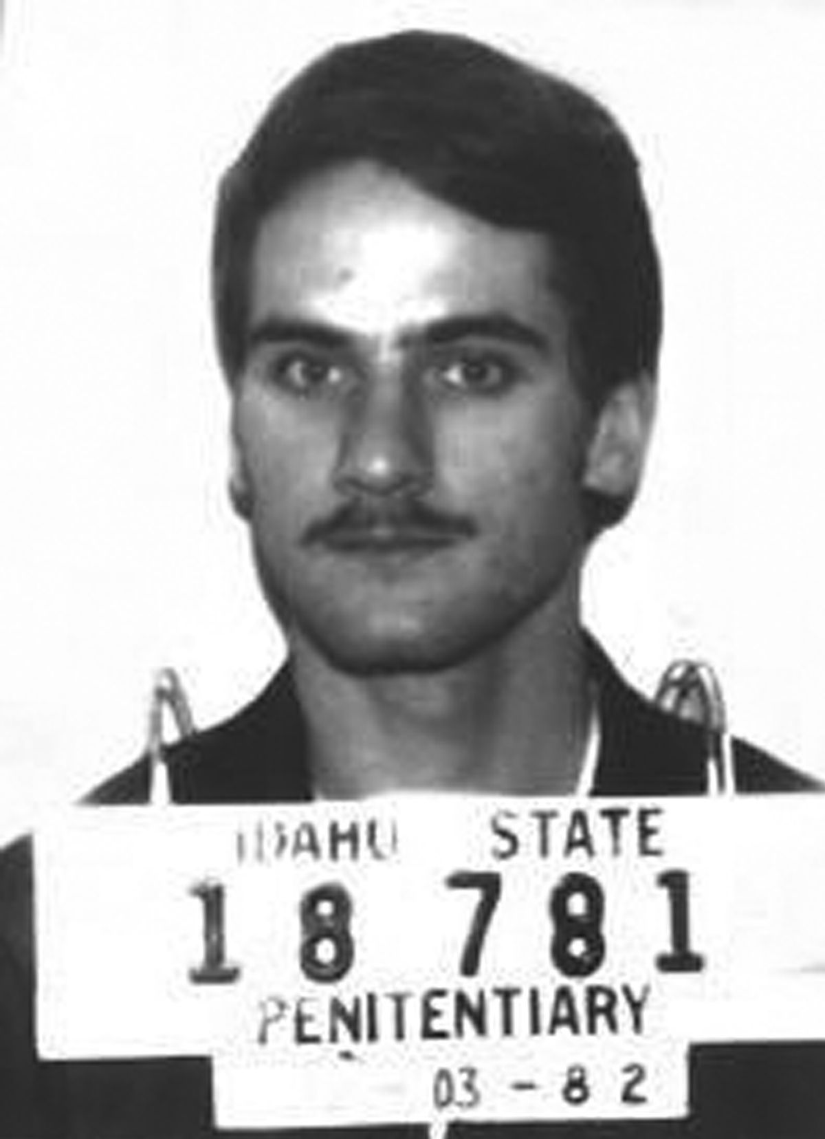 1982 Mark Brown arrives at the Idaho State Penitentiary at age 23.