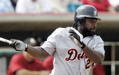 
Dmitri Young left the Detroit Tigers in late May for personal reasons. 
 (Associated Press / The Spokesman-Review)