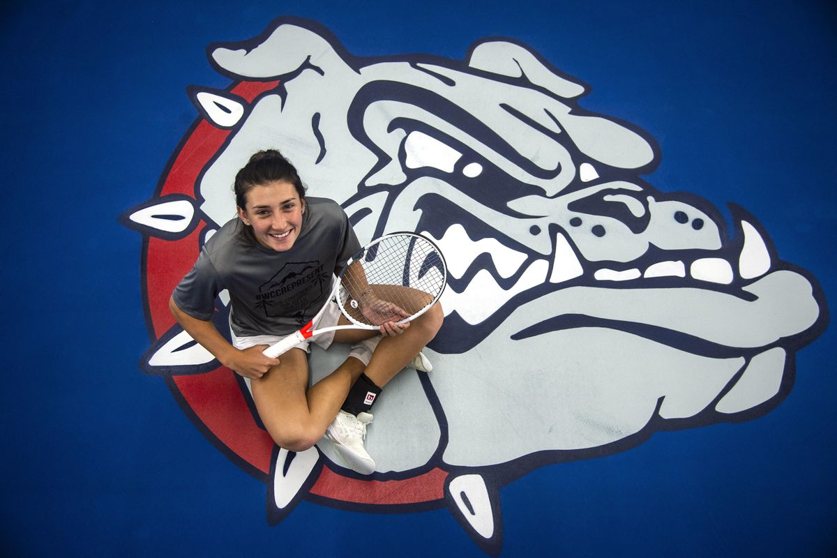 Gonzaga tennis player Sophie Whittle, who is the first Zag in history to be crowned an ITA National Champion. The victory qualified her for the Oracle ITA Fall National Championships in early November. (Dan Pelle / The Spokesman-Review)