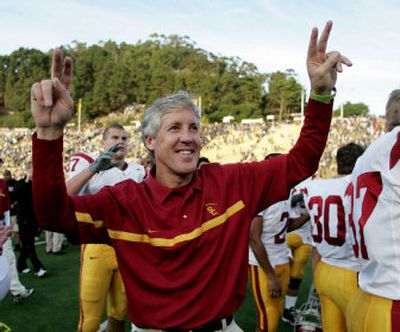 Pete Carroll has, in fact, created something special at USC. 
 (Associated Press / The Spokesman-Review)
