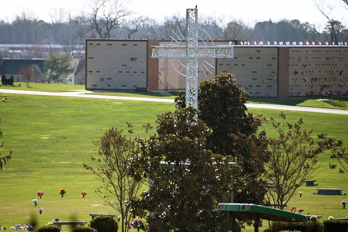 Holly Hill Memorial Gardens notes that it has plenty of open green space to hold the Easter egg event.    (Kim Hairston/Baltimore Sun/TNS)