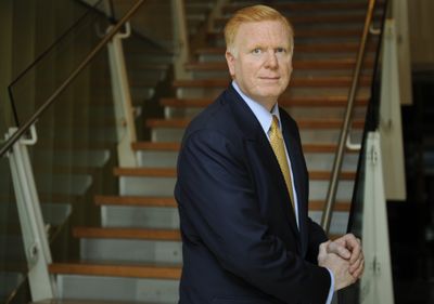 Jim Dinegar, president and CEO of the Greater Washington Board of Trade, poses for a photo in Washington last week. (Associated Press / The Spokesman-Review)