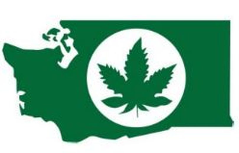 This is the original logo for Washington state recreational marijuana. It was later abandonned by the state Liquor Control Board. (Washington State Liquor Control Board)