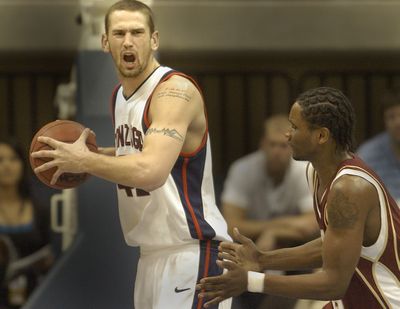 Finally free of injuries as a fifth-year senior, Gonzaga center Josh Heytvelt is excited about the upcoming season.   (Christopher Anderson / The Spokesman-Review)