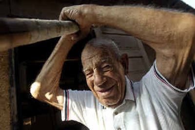 
Greek-American Peter Clentzos, who represented Greece in the 1932 Olympic Games, will be a member of the U.S. Olympic Torch Relay team.
 (Associated Press / The Spokesman-Review)