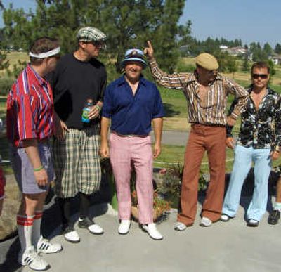 
Ready to Give, a young nonprofit that helps area families with children with life-threatening diseases, hosts annual fundraising golf tournaments. Among the participants in the summer 2007 