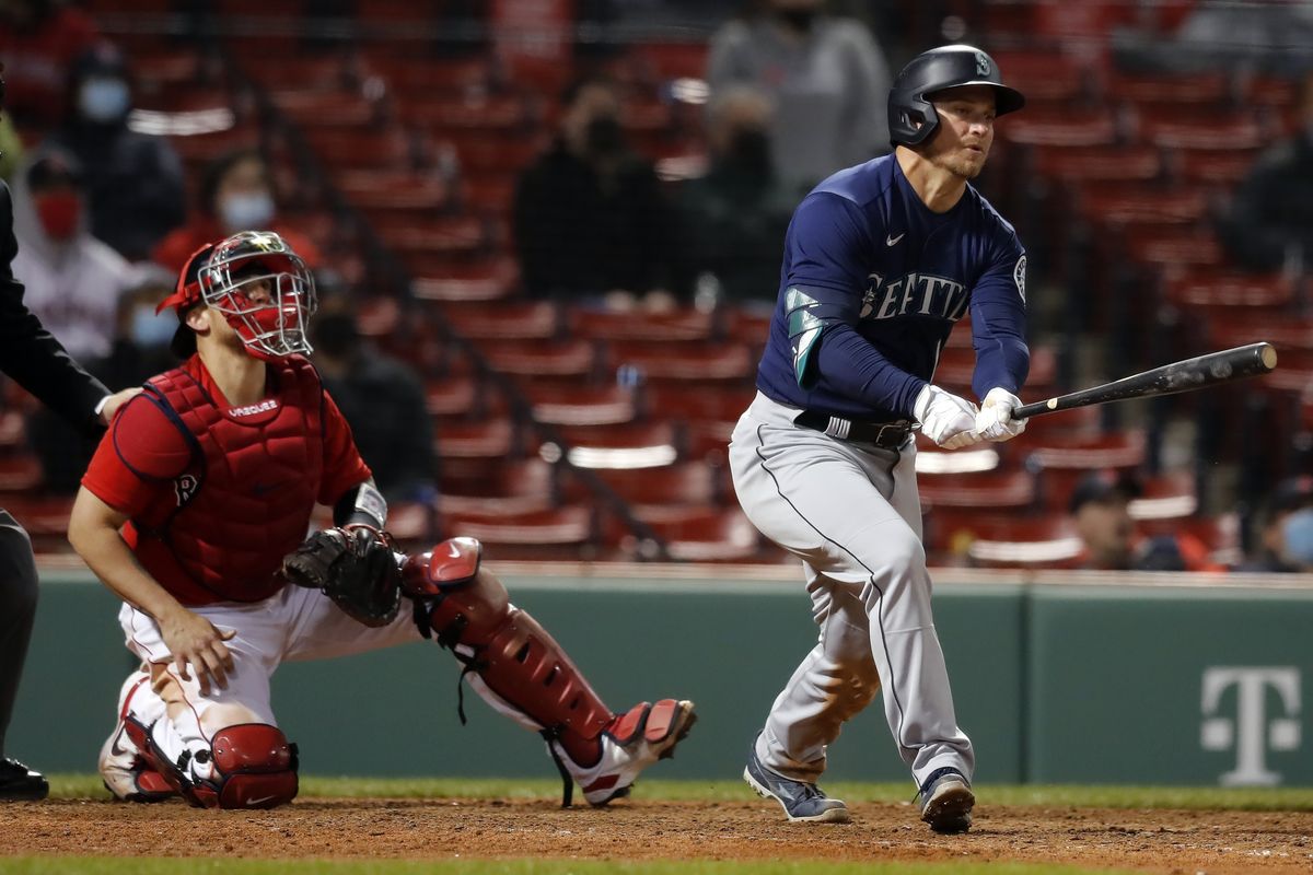 Xander Bogaerts home run Red Sox Mariners baseball