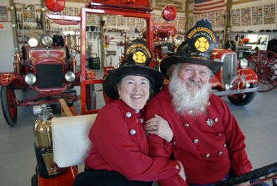 
Carolyn and Robert Green have opened a museum on Jennings Road near Cheney called Fire Memories Inc.
 (The Spokesman-Review)