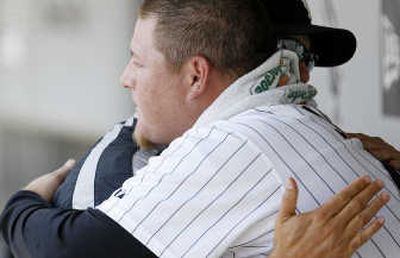 Chicago White Sox closer Bobby Jenks has now retired 41 consecutive batters. Associated Press
(Associated Press / The Spokesman-Review)