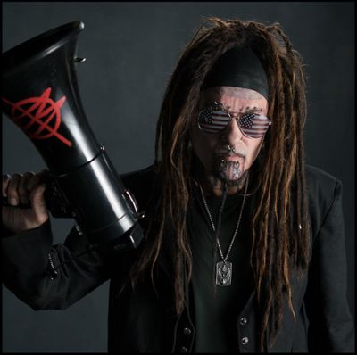Al Jourgensen is the frontman of Ministry, who open for Slayer at Spokane Arena on Sunday night. (Phil Parmet)