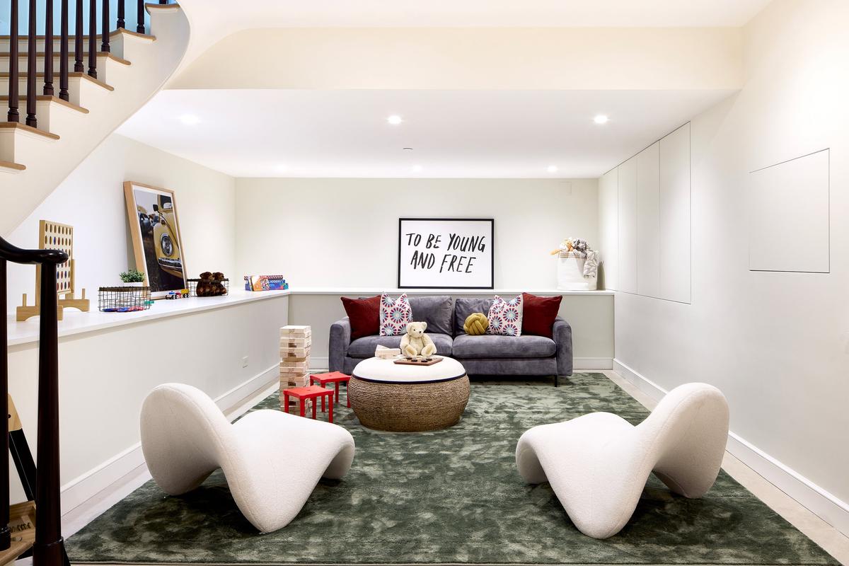 A lower level space is made fun and youthful. (Handout/TNS)  (HOBBS/TNS)