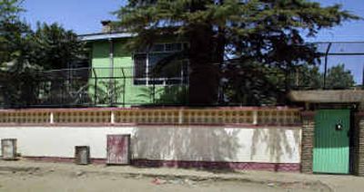 
The house in which three Americans on a freelance counterterrorism mission lived is seen in Kabul, Afghanistan. 
 (Associated Press / The Spokesman-Review)