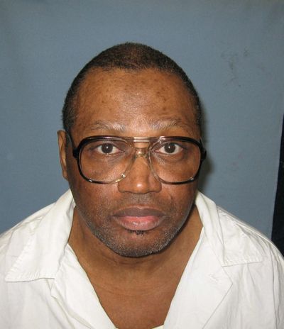 This undated file photo provided by the Alabama Department of Corrections shows a police mug shot of Vernon Madison, who is scheduled to be executed for the 1985 murder of Mobile police Officer Julius Schulte on Thursday. (Associated Press)