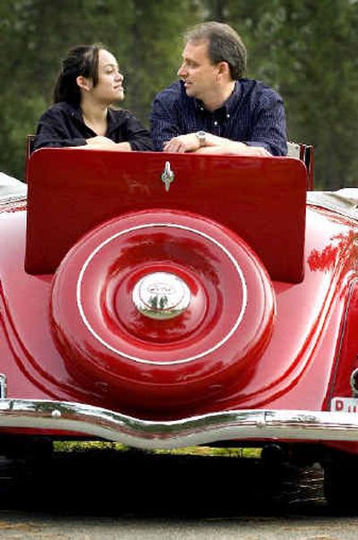 County Commission candidate Todd Mielke is raising his 12-year-old daughter, Ciara.
 (Colin Mulvany / The Spokesman-Review)