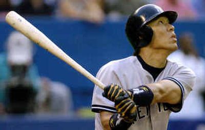 
New York Yankees' Hideki Matsui is one of the Japanese position players who have made an impact in the major leagues.
 (Associated Press / The Spokesman-Review)