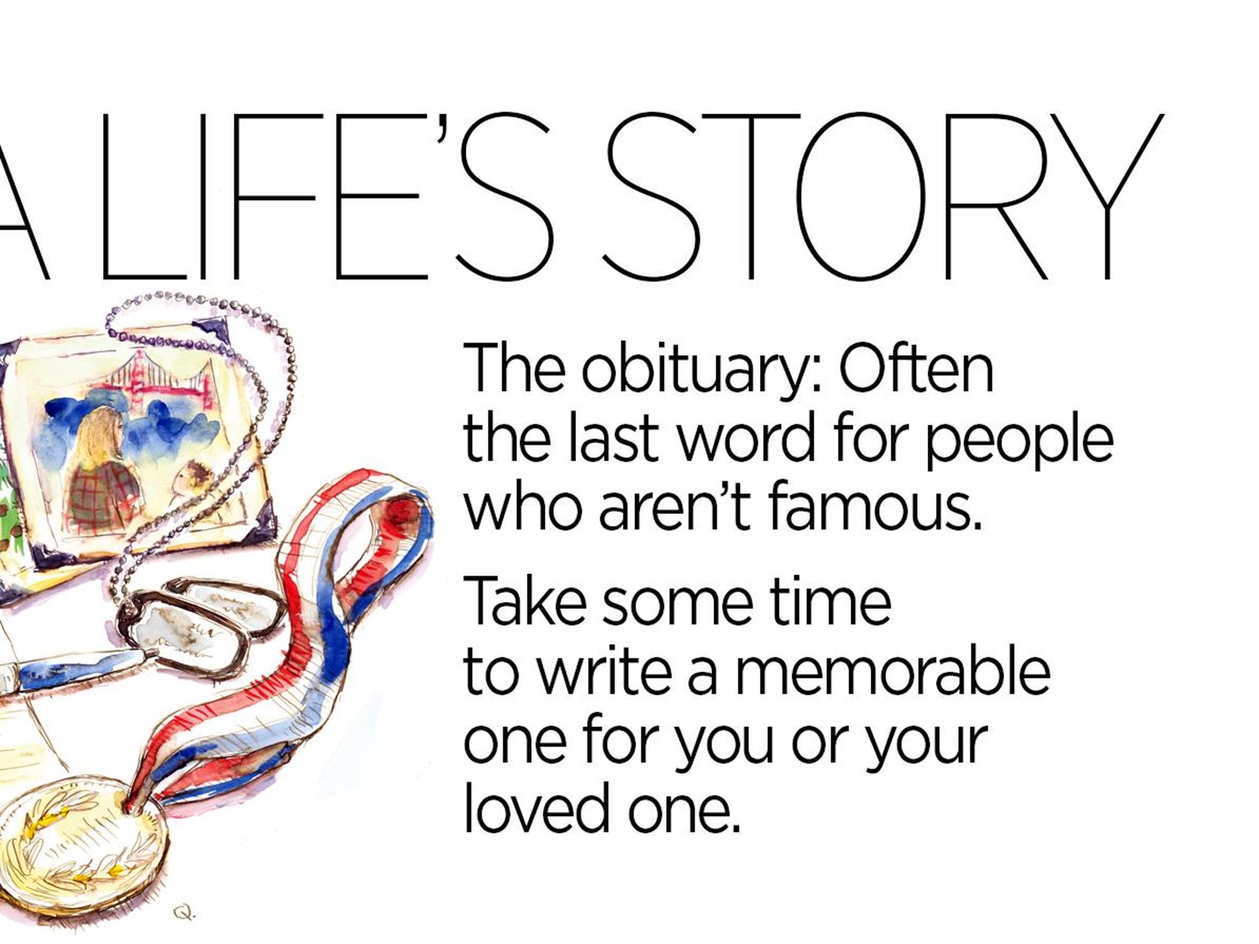 Your Last Story Provides Obituary Writing Services