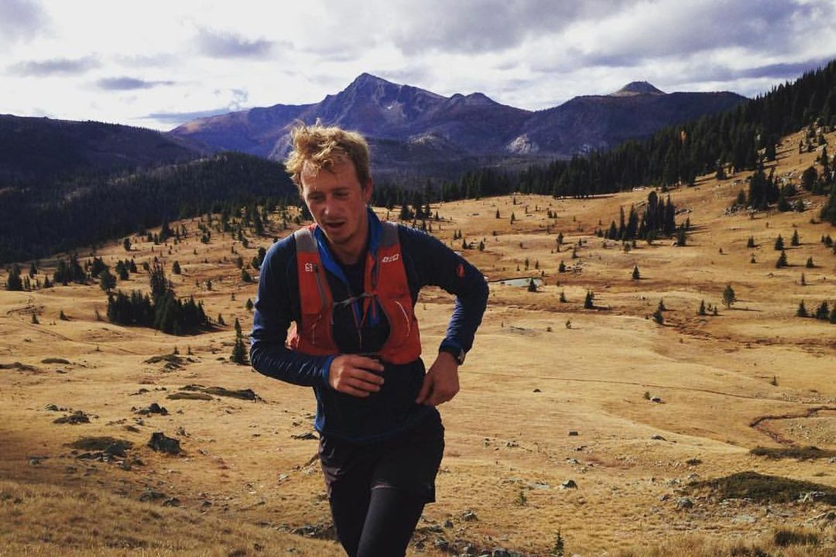 After learning the basics of mountaineering from the Spokane Mountaineers while at college in Spokane, Cyrus and Niles Desmarais have embraced mountain running. The twins often spend hours ascending and descending imposing peaks that might take other climbers a day or more. (Courtesy)