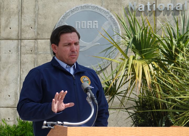 Florida Gov. Ron DeSantis focused on recovery, but says Hurricane