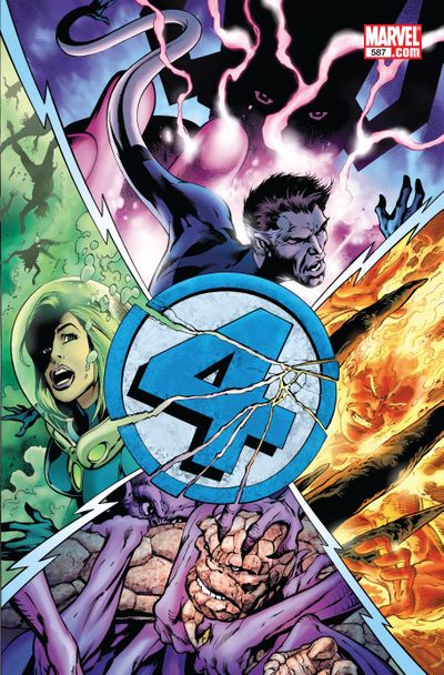  Issue No. 587 of the Fantastic Four. 