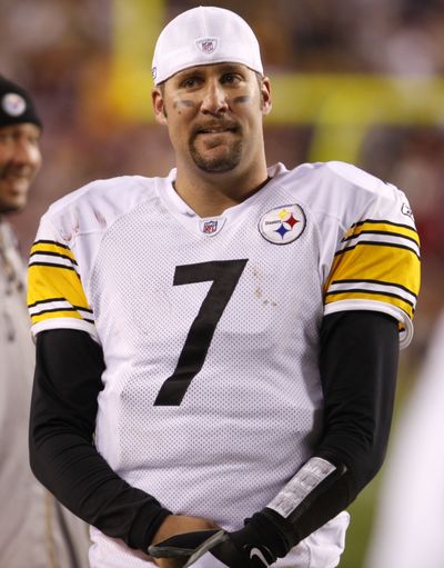 Pittsburgh Steelers quarterback Ben Roethlisberger denies accusation.  (Associated Press / The Spokesman-Review)