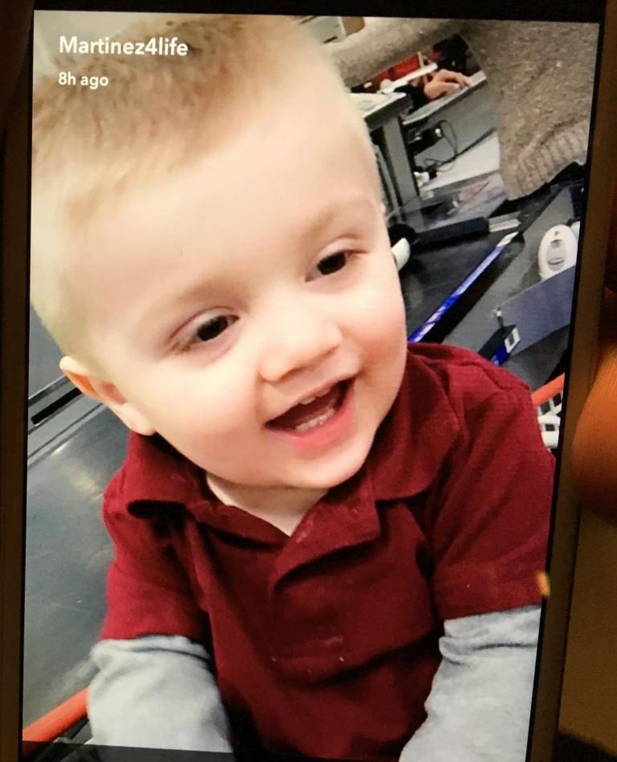 17-month-old Leonnel Barajas was kidnapped late Monday night and missing for several hours before Yakima police officers found the child with his mother early Tuesday morning. (Courtesy Yakima Police Department)