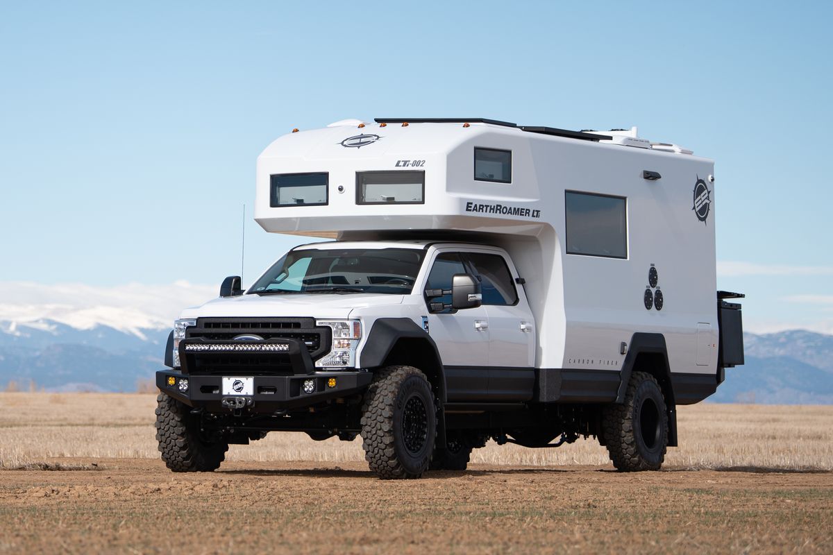The Earth Roamer goes anywhere -- for a cool $1.7 million. Earth Roamer photo (Courtesy Earth Roamer)