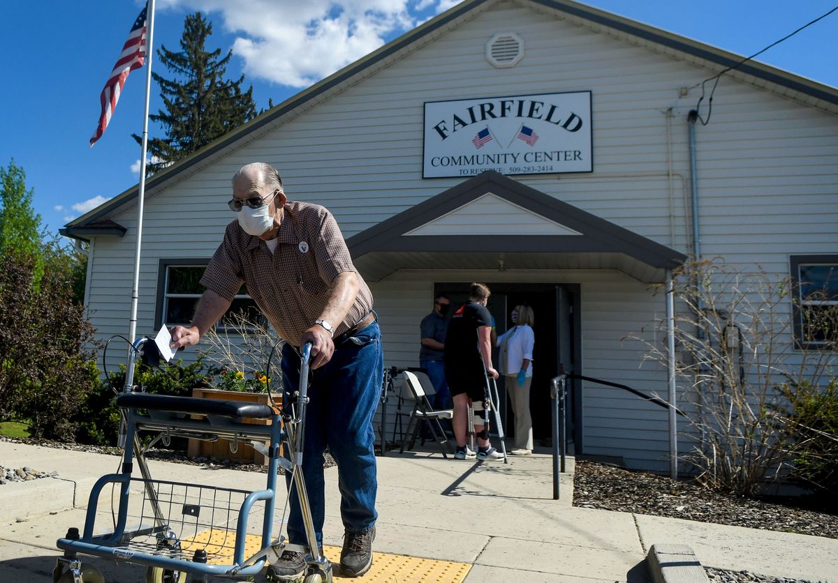 Vaccinations at Fairfield Community Center May 19, 2021 The