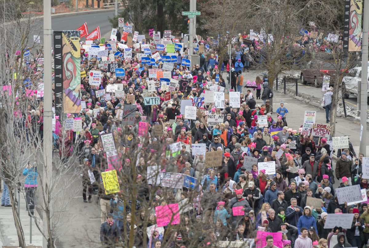 Spokane Women's March 2018 - Jan. 21, 2018 | The Spokesman-Review