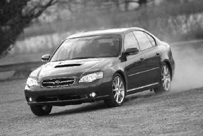 Under the hood of our test Legacy sits a 243-horse Rally-bred DOHC 2.5-liter 4-cylinder horizontally opposed (Boxer) turbocharged engine. 
 (Subaru / The Spokesman-Review)