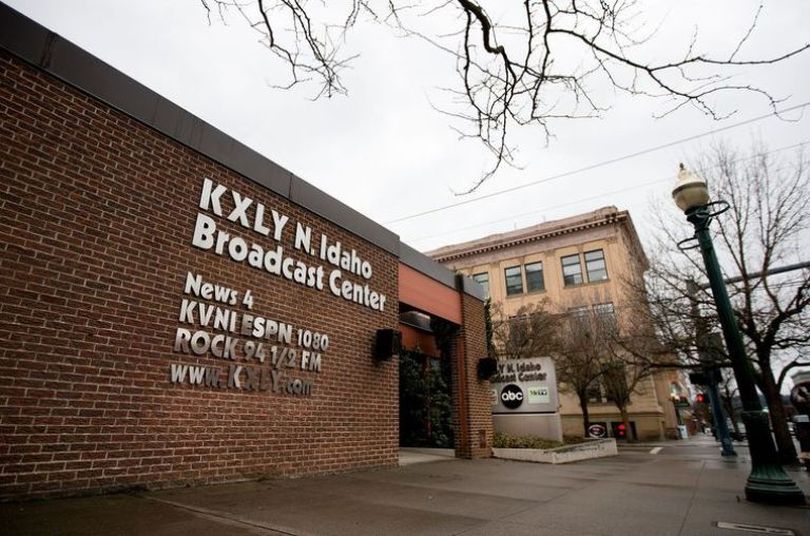 Community 1st Bank, of Post Falls, has purchased the KXLY building at 5th St/Sherman Ave in downtown Coeur d'Alene. The building once housed a Wells Fargo Bank branch. (Coeur d'Alene Press photo)