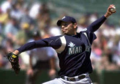 
After breaking onto the scene in 2004, Mariners pitcher Bobby Madritsch followed up with an impressive spring training.
 (Associated Press / The Spokesman-Review)