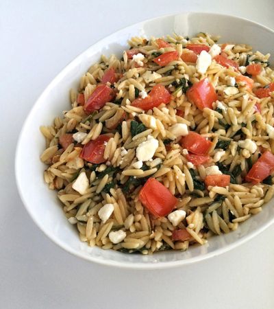 Audrey Alfaro for Dorothy Dean: orzo pasta salad (Audrey Alfaro / Audrey Alfaro)