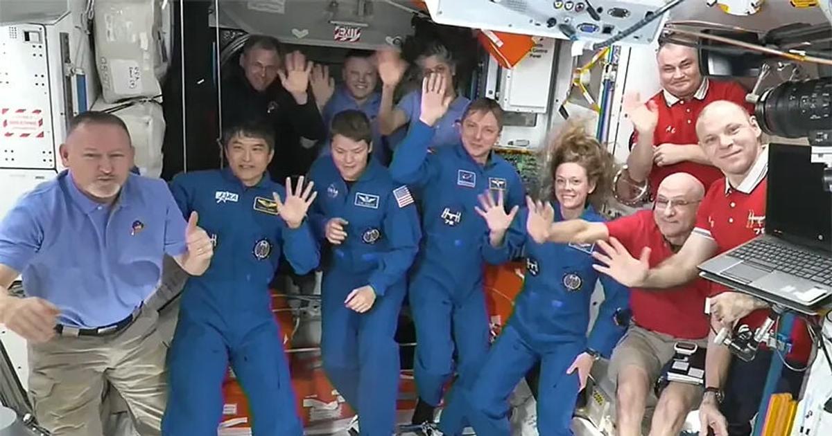 SpaceX Crew-10 joins Crew-9's Suni Williams and Butch Wilmore aboard ...