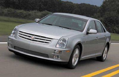 
The 2005 STS is a luxury performance sedan designed to deliver superior craftsmanship, exceptional performance and sophisticated luxury. 
 (General Motors / The Spokesman-Review)