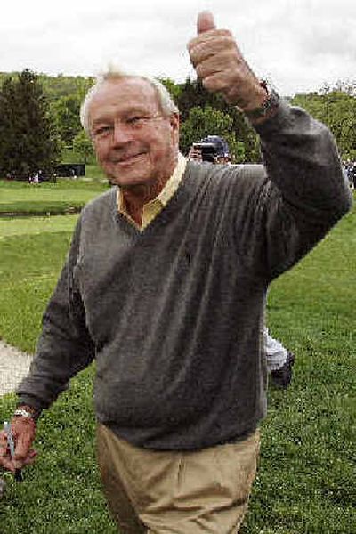 
It's been 21 years since Arnold Palmer won the Senior PGA. 
 (Associated Press / The Spokesman-Review)