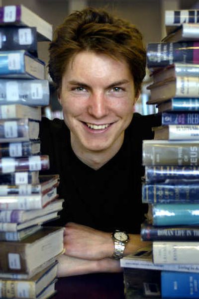 
University High School senior John Handwerk was inspired by some books he read to come back to school for a fifth year and graduate.
 (Holly Pickett / The Spokesman-Review)