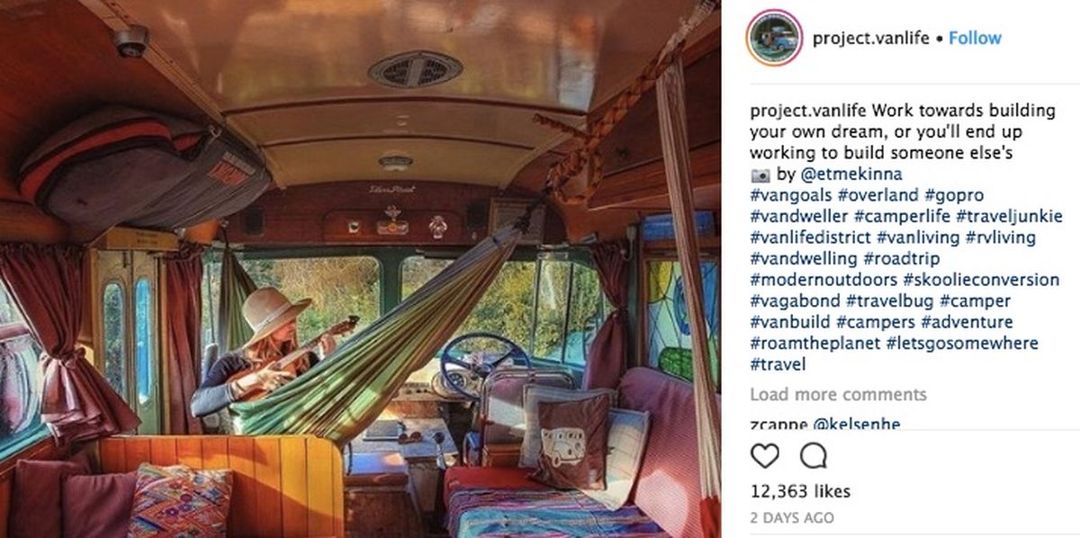 One of the Instagrammers we love to follow, Project Vanlife posts gorgeous photos.
