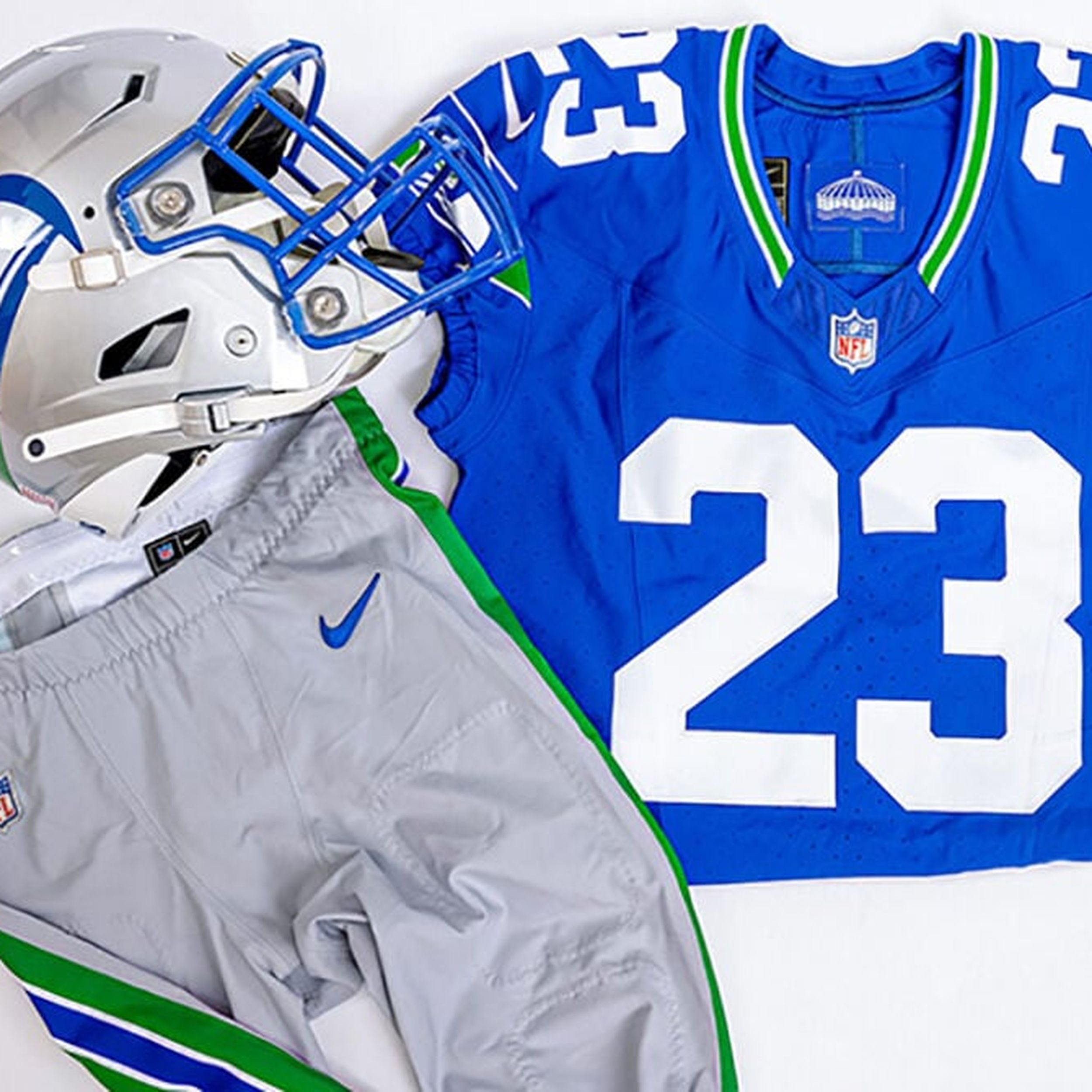 Seahawks unveil throwback uniforms they will wear for a game this coming  season