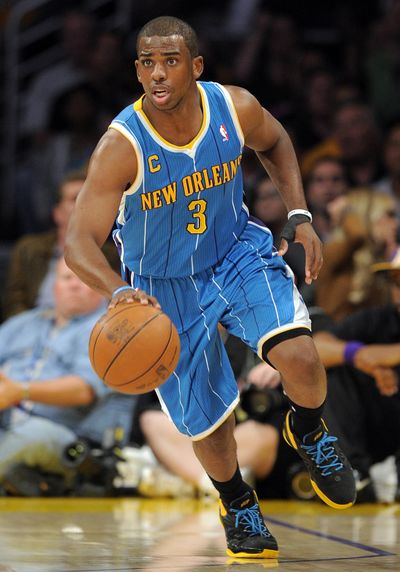 The NBA on Thursday nixed a three-team deal that would have sent New Orleans guard Chris Paul from the Hornets to the Lakers. (Associated Press)