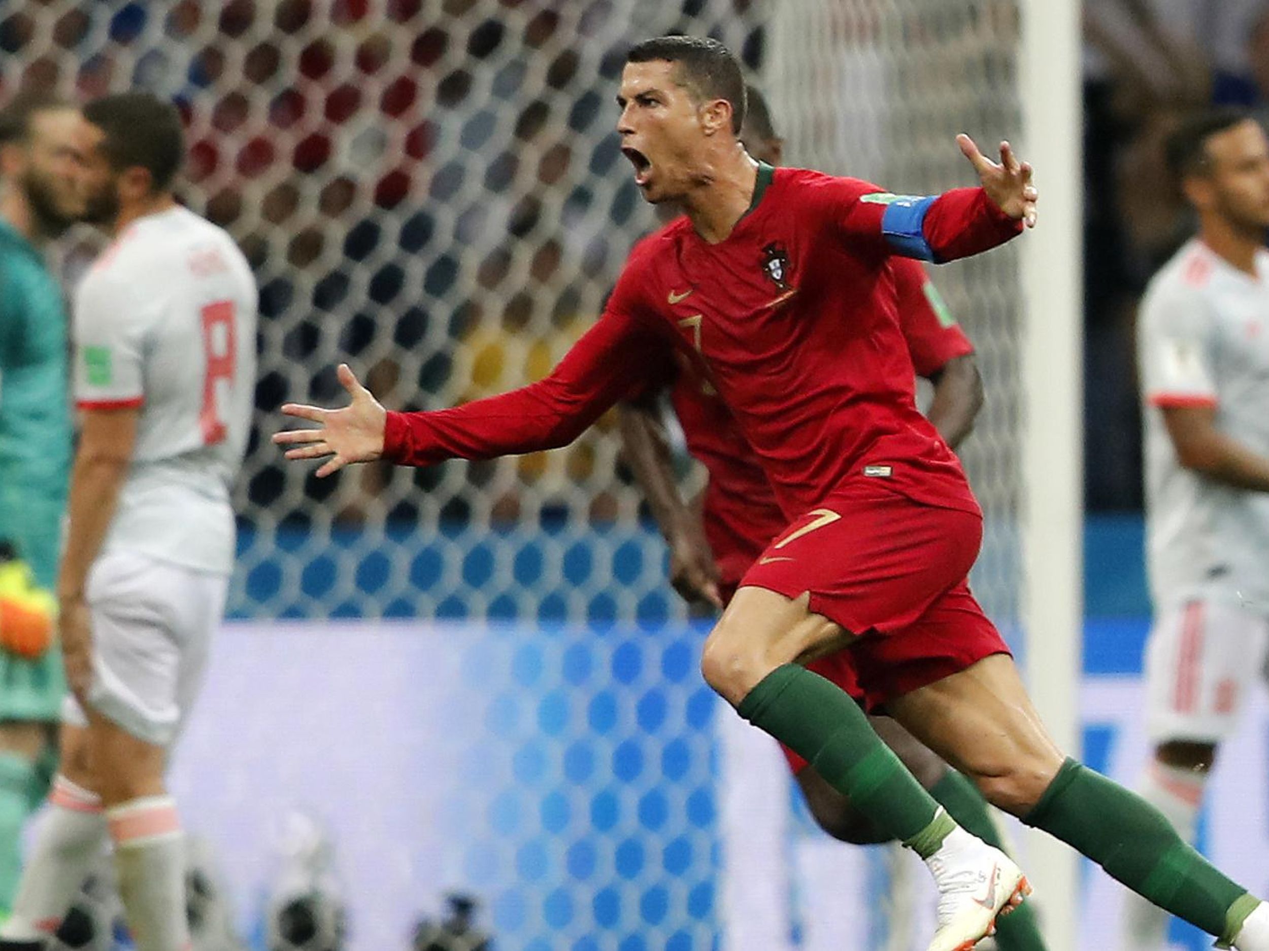 Cristiano Ronaldo Scores Hat Trick Portugal Draws 3 3 With Spain In World Cup Opener The Spokesman Review