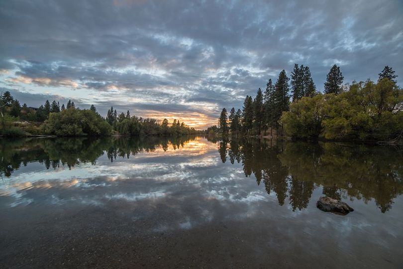 Spokane River under a late September sunset. (Craig Goodwin)