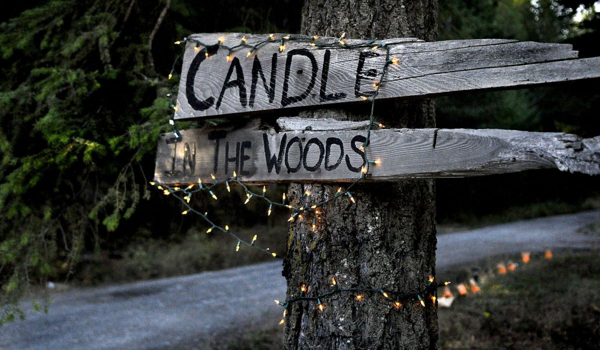 Dave Adlard owns and runs Candle in the Woods, a dining experience in which eight to 12 guests come to his log cabin home outside Athol for a 10-course dinner with wine pairings. Adriana Janovich/THE SPOKESMAN-REVIEW (SR)