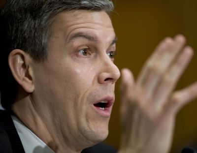 Education Secretary Arne Duncan said the student loan program subsidizing private lenders is “on life support.” (Associated Press / The Spokesman-Review)