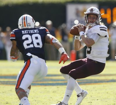 Louisiana-Monroe quarterback Garrett Smith is averaging 220 passing yards per game. (Hal Yeager / Associated Press)