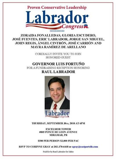 Labrador campaign flier