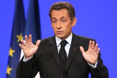 Sarkozy (Claude Paris / The Spokesman-Review)