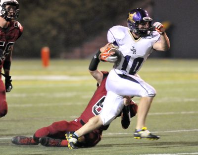 Rogers running back Luke Rogers ranks seventh in GSL history with 2.762 rushing yards. (Tyler Tjomsland)