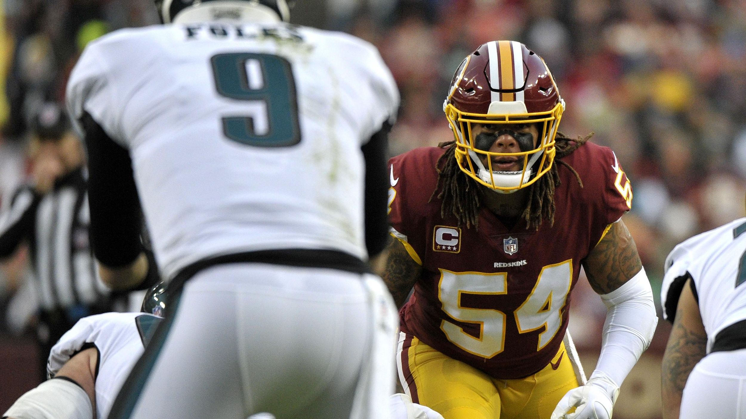 Mason Foster, Washington Redskins linebacker, to be put on injured