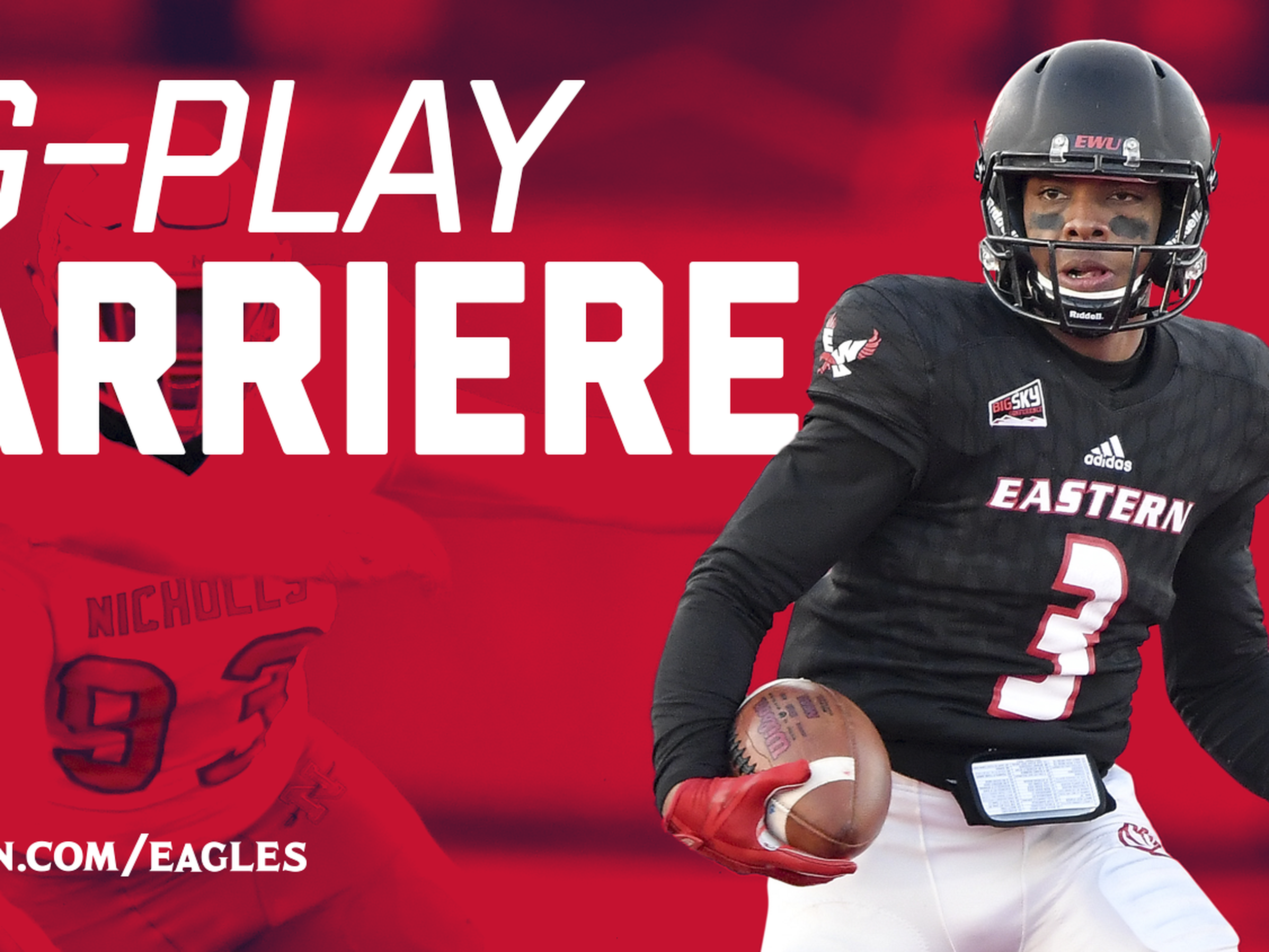 EWU quarterback Eric Barriere repeats as Big Sky Offensive Player of the  Year, College